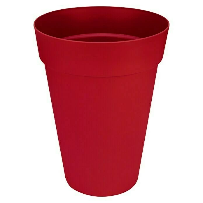 BAUHAUS Elho Loft Urban Pflanztopf Außenmaß (Ø X H): 35 X 45,6 Cm, Cranberry Rot