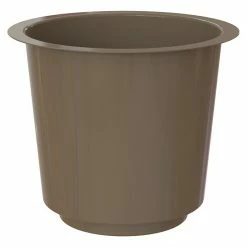 BAUHAUS Artevasi Pflanztopf-Einsatz Santorini Außenmaß (Ø X H): 33 X 35 Cm, Kunststoff, Taupe, Passend Für: Artevasi Übertopf Santorini 65 Cm