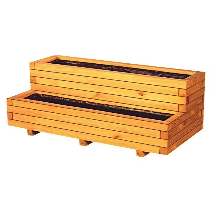 BAUHAUS T & J Blumenkübel Vitja 50 X 100 Cm, Holz