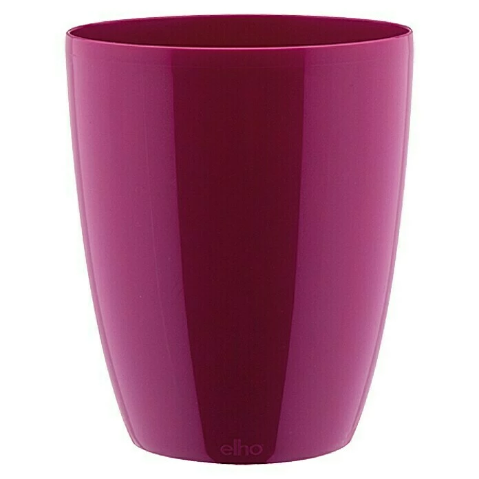 BAUHAUS Elho Brussels Diamond Orchideentopf High Außenmaß (Ø X H): 12,5 X 15 Cm, Kunststoff, Kirsche